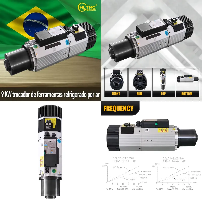 Cnc Spindle Motor - AP01 9 кВт ISO30 Шпиндельный двигатель