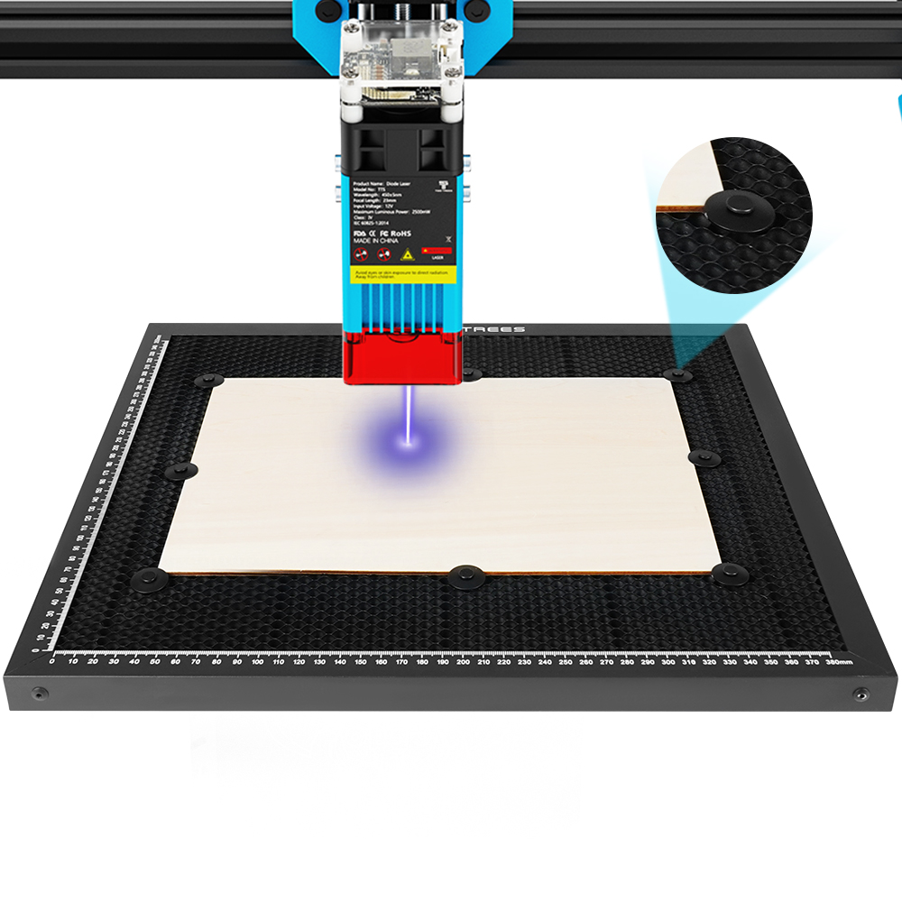 Детали лазерного оборудования, – обзор и цена Honeycomb Laser Bed