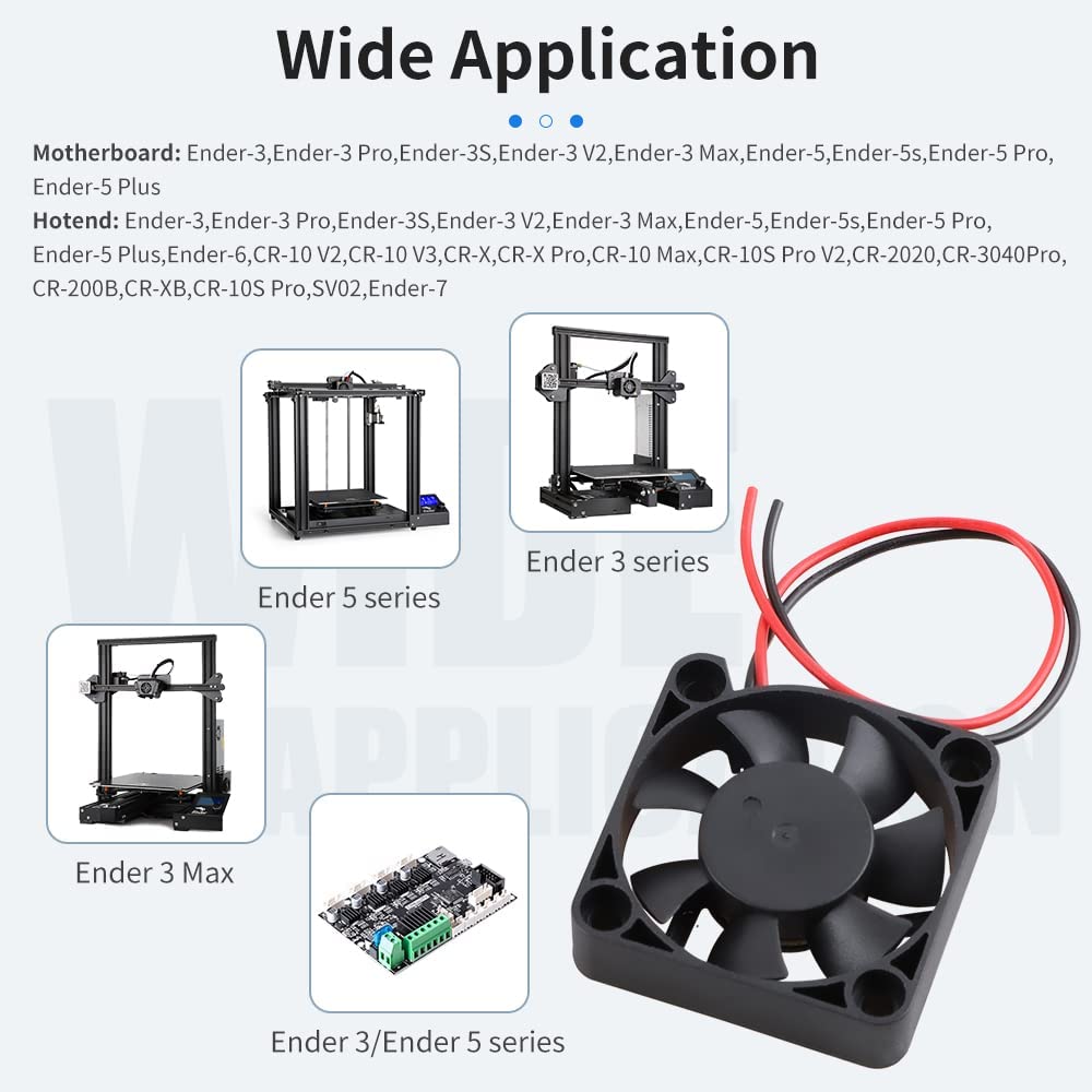 1–6 шт. Оригинальные вентилято – обзор и цена Creality Printer Ender 3